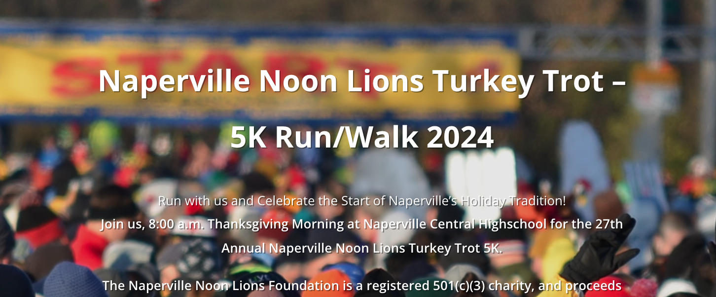 Naperville Noon Lions Turkey Trot